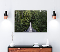Obraz Drevený most v džungli